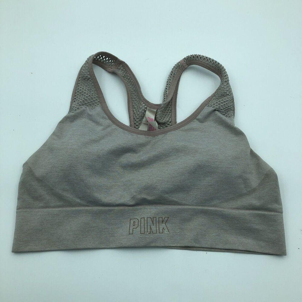 Victorias Secret PINK Seamless Lightly Lined Gym Sports Bra 401731-622 Medium